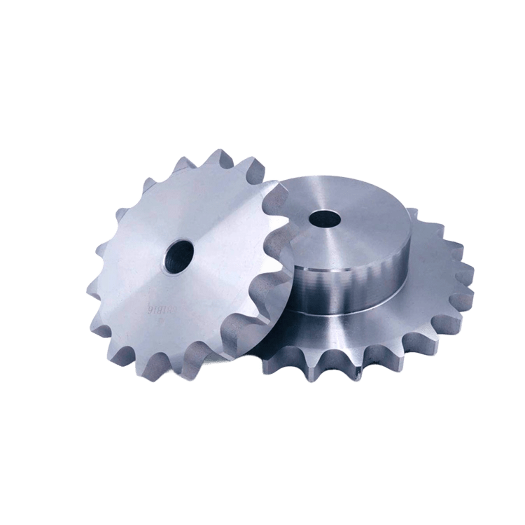 DIN pilot bore sprockets with hub